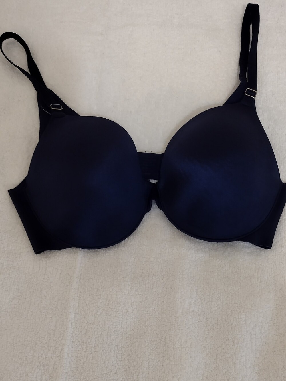 Soma Vanishing Back Navy Blue Bra - 36C